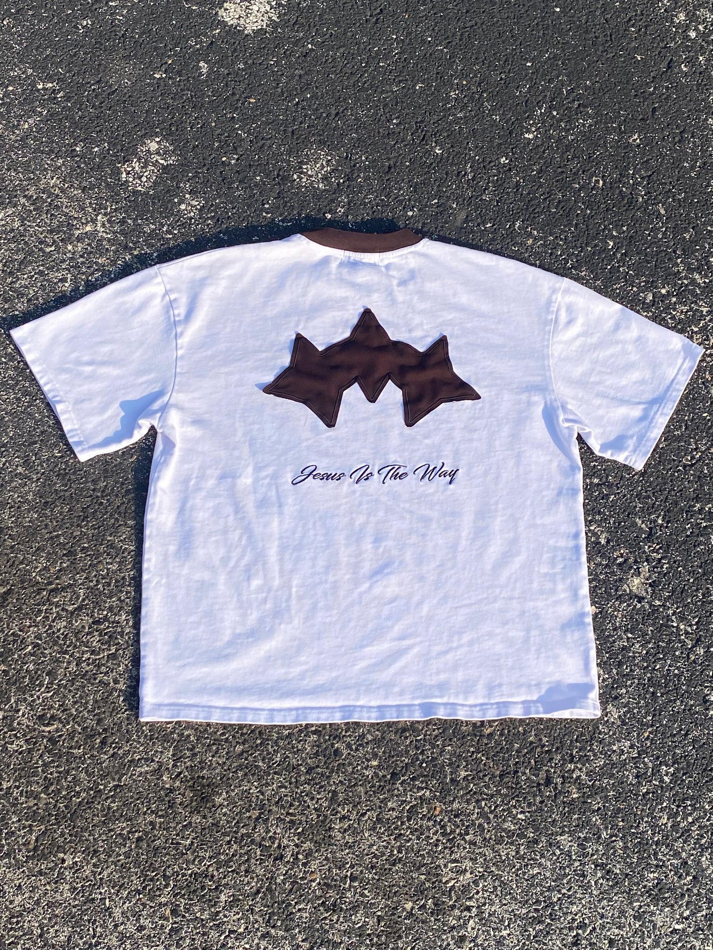 Jesus Is The Way Tee - White