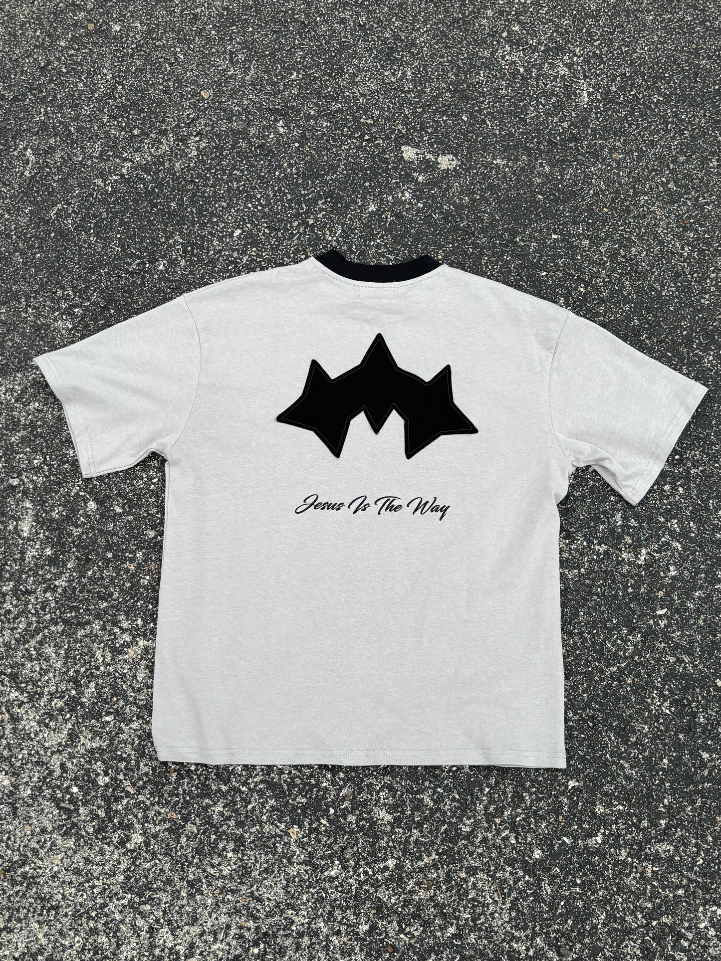 Jesus Is The Way Tee - Grey
